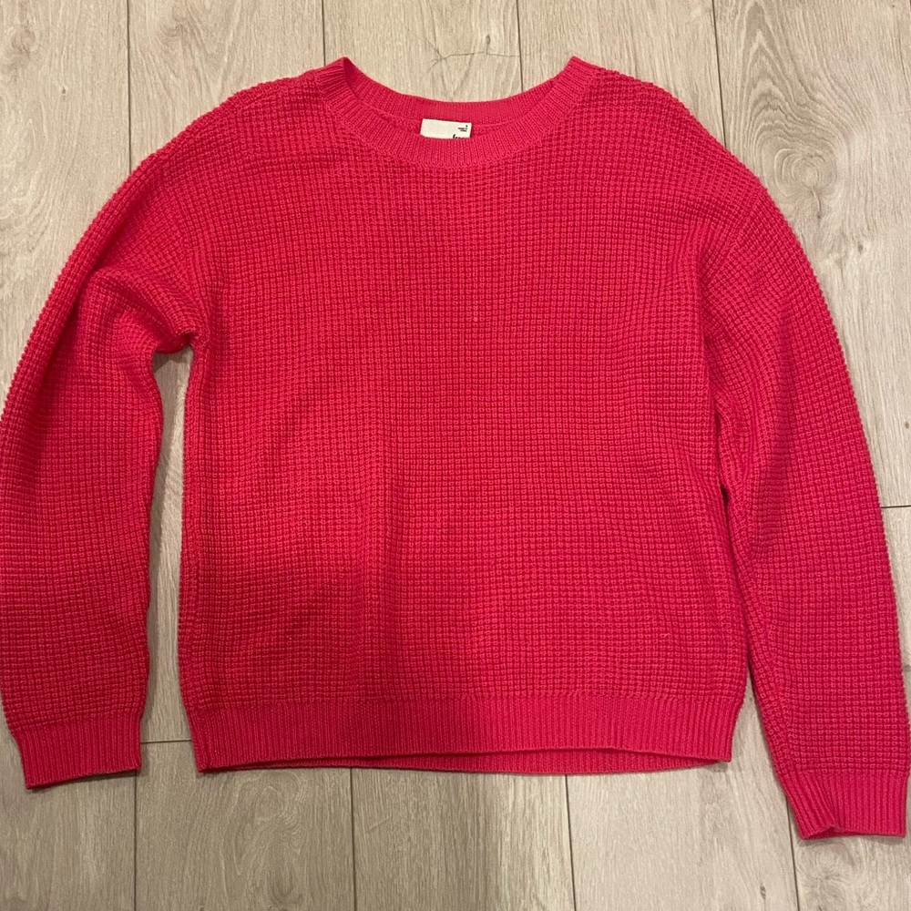 Wilfred Pink Knit Sweater